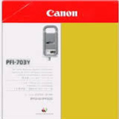 Zásobník Canon PFI-703Y, 2966B003, 3ks (Žlutý) - originální