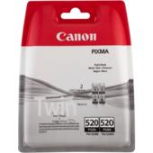 Cartridge Canon PGI-520PGBk, 2932B009, Twin-Pack - originální (2x Pigmentová černá)