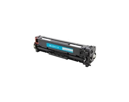 Toner HP 305A, HP CE411A, kompatibilní kazeta (Azurová)