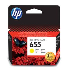 Cartridge HP 655, HP CZ112AE - originální (Žlutá)