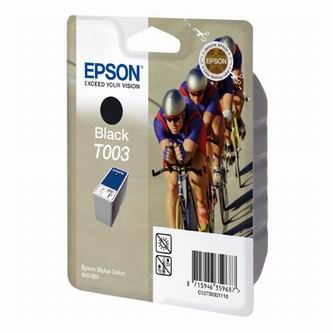 Tonery Náplně Inkoustová cartridge Epson Stylus Color 900, 900 N, 980, C13T003011, černá, 1*34