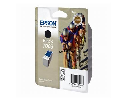  Inkoustová cartridge Epson Stylus Color 900, 900 N, 980, C13T003011, černá, 1*34