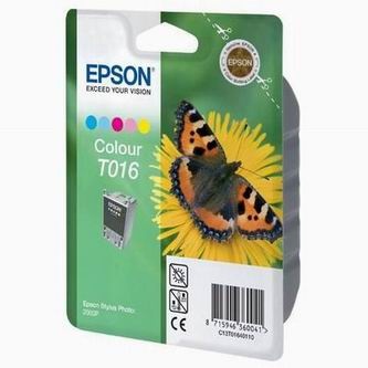 Tonery Náplně Zásobník Epson T016, C13T01640110 (Barevný)