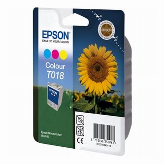 Levně Tonery Náplně Inkoustová cartridge Epson Stylus Color 680, 685, C13T018401, color, 1*37ml, 300