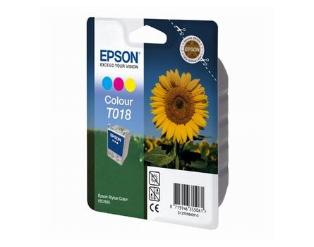  Inkoustová cartridge Epson Stylus Color 680, 685, C13T018401, color, 1*37ml, 300