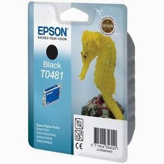 Tonery Náplně Zásobník Epson T0481, C13T04814010 (Černý)