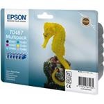 Tonery Náplně Epson T0487, C13T04874010, multipack