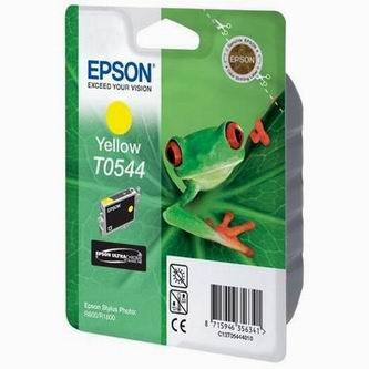 Tonery Náplně Inkoustová cartridge Epson Stylus Photo R800, R1800, C13T054440, žlutá, 1*13ml,