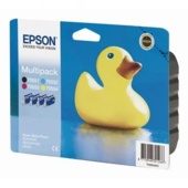 Epson T0556, C13T05564010 (černá, azurová, purpurová, žlutá) - originální