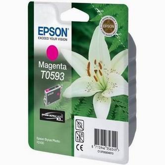 Tonery Náplně Inkoustová cartridge Epson Stylus Photo R2400, C13T059340, červená, 1*13ml, O