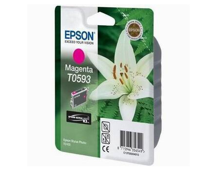  Inkoustová cartridge Epson Stylus Photo R2400, C13T059340, červená, 1*13ml, O