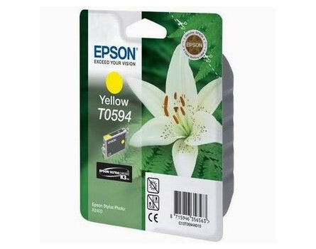 Inkoustová cartridge Epson Stylus Photo R2400, C13T059440, 1*13ml (žlutá)