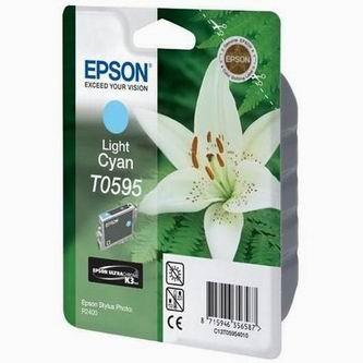 Levně Tonery Náplně Inkoustová cartridge Epson Stylus Photo R2400, C13T059540, světle modrá, 1*13ml,