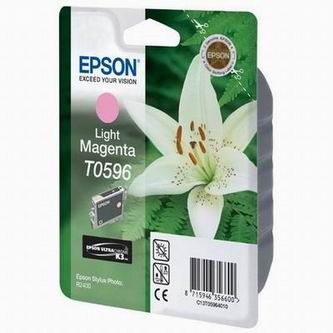 Levně Tonery Náplně Inkoustová cartridge Epson Stylus Photo R2400, C13T059640, světle červená, 1*13m