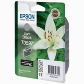  Inkoustová cartridge Epson Stylus Photo R2400, C13T059740, světle černá, 1*13ml,