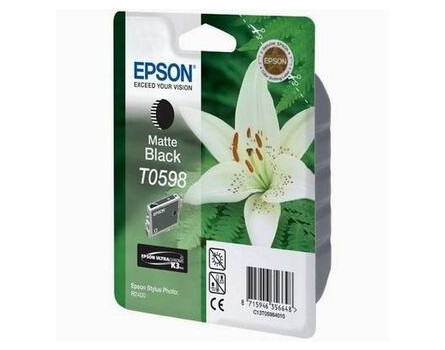  Inkoustová cartridge Epson Stylus Photo R2400, C13T059840, matte černá, 1*13ml,