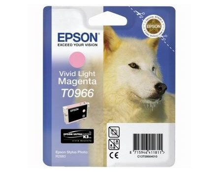  Inkoustová cartridge Epson Stylus Photo R2880, C13T09664010, světle červená, 1*1