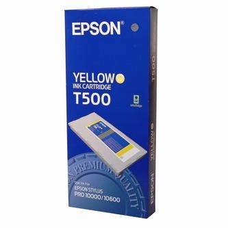 Tonery Náplně Zásobník Epson T500, C13T500011 (Žlutý)