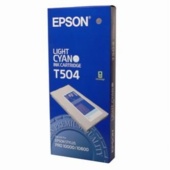 Zásobník Epson T504, C13T504011 (Světle azurová)