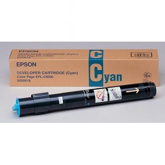 Levně Tonery Náplně Toner Epson S050018, C13S050018 (Azurový)