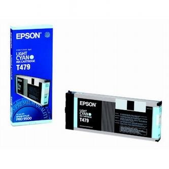 Tonery Náplně Zásobník Epson T479, C13T479011 (Světle azurový)