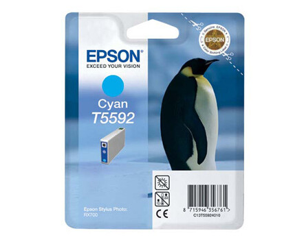 Zásobník Epson T5592, C13T55924010 (Azurová)