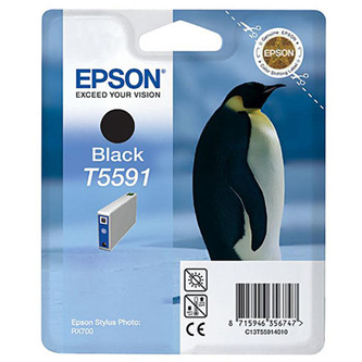 Levně Tonery Náplně Zásobník Epson T5591, C13T55914010 (Černý)