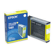 Tonery Náplně Zásobník Epson T481, C13T481011 (Žlutý)