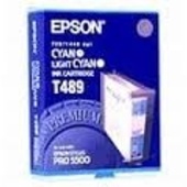 Zásobník Epson T489, C13T489011 (Azurový)