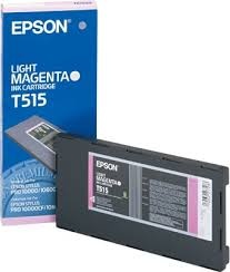 Tonery Náplně Zásobník Epson T515, C13T515011 (Světle purpurová)