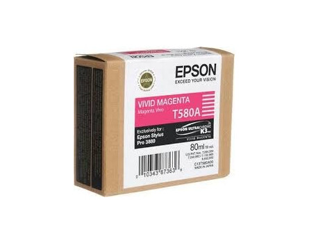 Inkoustová cartridge Epson Stylus Pro 3800, C13T580A00, vivid magenta, 80ml