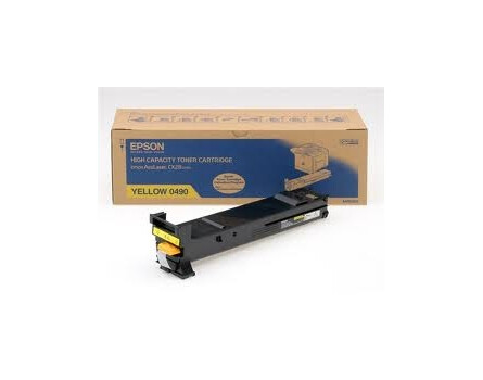 Toner Epson S050490, C13S050490 - originální (Žlutý)