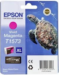 Tonery Náplně Zásobník Epson T1573, C13T15734010 (Živě purpurový)