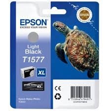 Tonery Náplně Zásobník Epson T1577, C13T15774010 (Šedivý)