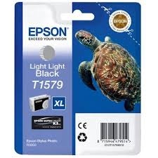 Tonery Náplně Zásobník Epson T1579, C13T15794010 (Světle šedivý)