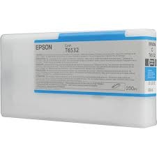 Tonery Náplně Zásobník Epson T6532, C13T653200 (Azurový)