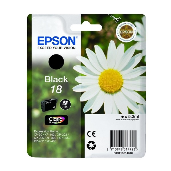 Levně Tonery Náplně Epson T1801 black