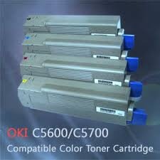Tonery Náplně C5600 C5700 C5600N C5700N C5600DN C5700DN sada kompatibilní tonerů BK+CMY