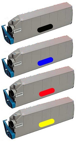 Levně Tonery Náplně OKI kompatibilní sada tonerů pro C9300 C9300DN C9300DXN C9500 C9500DN