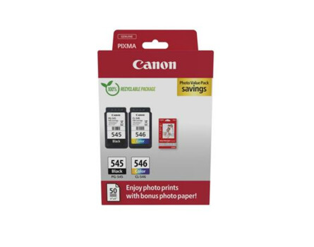 Cartridge Canon PG-545 + CL-546, 8287B005 - originální (Multipack Černá/Barevná)