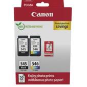 Cartridge Canon PG-545 + CL-546, 8287B005 - originální (Multipack Černá/Barevná)