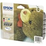 Tonery Náplně Zásobník Epson T0615, C13T06154010, multipack