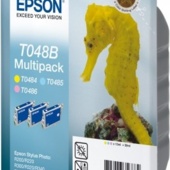 Epson T048B, C13T048B4010, multipack