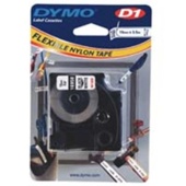 Páska Dymo 16958 (Černý tisk/bílý podklad) ohebný nylon (19 mm)