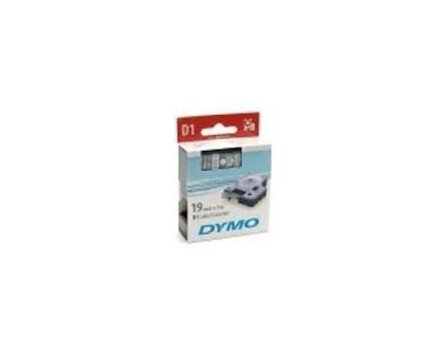 Páska Dymo 45810 (Bílý tisk/průsvitný podklad) (19 mm)