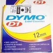 Páska Dymo 45013 (Černý tisk/bílý podklad)