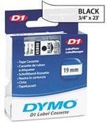 Tonery Náplně Páska Dymo 45800 (Černý tisk/průsvitný podklad) (19 mm)