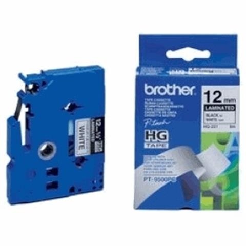 Páska Brother HG231V5 (Černý tisk/bílý podklad)