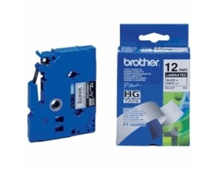 Páska Brother HG231V5 - originální (Černý tisk/bílý podklad)