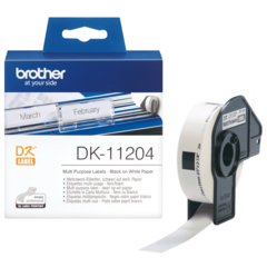 Brother DK-11204 (17x54mm, 400 ks)